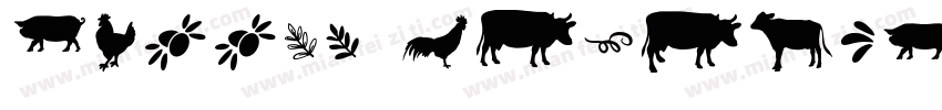 Little Farmhouse字体转换